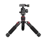 camera tripod, MINI treppiede portatile leggero da viaggio, mini treppiede da tavolo con testa a sfera a 360 gradi for fotocamera DSLR(Red)