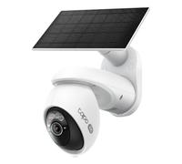 Tapo kit telecamera di sicurezza smart a batteria wi-fi 4k + pannello solare tplink-tapo