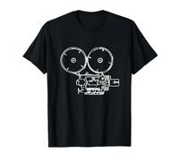 Cameraman regalo vecchia cinepresa Maglietta