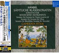 Camerata Koln - Handel: Comp. Sonatas for Wind I