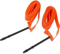 Camere d'aria leggere per bicicletta da strada, 700 x 18-32 C, con steli della valvola, confezione da 2 per un controllo efficiente del gonfiaggio, compatibilità ottimale per le corse su strada (85 mm