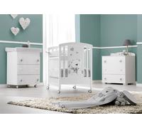 Cameretta Tato Erbesi vari colori Materasso e guanciale in omaggio : Colore - Grigio