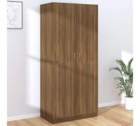 Camerina Armadio Rovere Marrone 90x52x200 cm in Legno Multistrato,Mobili,Armadietti e portaoggetti,Armadi(SPU:815356)