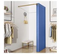 Camerino a parete con tenda ombreggiante, divisorio per privacy, spogliatoio angolare per ufficio, centro commerciale, boutique