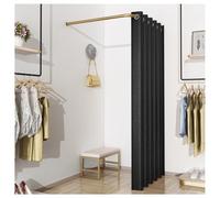 Camerino a parete con tenda ombreggiante, divisorio per privacy, spogliatoio angolare per ufficio, centro commerciale, boutique