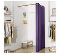 Camerino a parete, spogliatoio in metallo con tenda ombreggiante, divisorio privacy per ufficio, centro commerciale, boutique