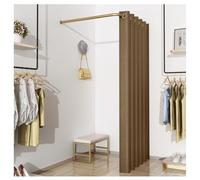Camerino a parete, spogliatoio in metallo con tenda ombreggiante, divisorio privacy per ufficio, centro commerciale, boutique