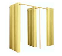 Camerino in metallo con tenda ombreggiante, doppio spogliatoio per vestirsi alla moda e privacy, design portatile per maggiore comfort e riservatezza