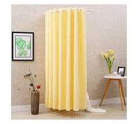 Camerino Negozio di Abbigliamento, Move The Track to Block The Dressing Changing Room, Simple Shade Movable Wardrobe(Yellow,100x100cm)