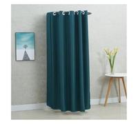 Camerino Negozio di Abbigliamento, Move The Track to Block The Dressing Changing Room, Simple Shade Movable Wardrobe(Blue,100x100cm)