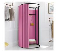 Camerino Negozio Di Abbigliamento Negozio Abbigliamento Camerini, Divisorio Privacy Riparo Temporaneo Con Binario Spostamento, Spogliatoio A Pavimento Al 90% Di Ombra Per L'ufficio Del Negozio(F,85x80