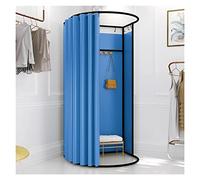 Camerino Negozio Di Abbigliamento Negozio Abbigliamento Camerini, Divisorio Privacy Riparo Temporaneo Con Binario Spostamento, Spogliatoio A Pavimento Al 90% Di Ombra Per L'ufficio Del Negozio(C,100x9