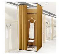 Camerino Negozio Di Abbigliamento Negozio Abbigliamento Camerini, Parete Temporanea Privacy Rifugio D'ombra Visibilità 90%, Spogliatoio Quadrato Di Movimento for Palestra D'ufficio, 2 Dimensioni(I,100