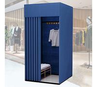 Camerino Negozio Di Abbigliamento Negozio Abbigliamento Camerini, Schermo Privacy Quadrato Pista Spostamento Con Copertura Lino, Spogliatoio Temporaneo Rifugio D'ombra 90% for L'ufficio Palestra(F,100