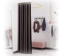 Camerino Negozio Di Abbigliamento Negozio Abbigliamento Camerini, Semplice Pensilina Spogliatoio Montaggio Parete, Schermo Con Occlusione Visibilità 90%, Divisorio Privacy Utilizzato Per Studio(J,95x2