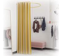 Camerino Negozio Di Abbigliamento Negozio Abbigliamento Camerini, Semplice Pensilina Spogliatoio Montaggio Parete, Schermo Con Occlusione Visibilità 90%, Divisorio Privacy Utilizzato Per Studio(G,95x2