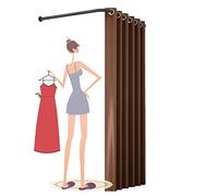 Camerino Negozio Di Abbigliamento Negozio Abbigliamento Camerini, Shelter Divisorio Schermo Privacy Montaggio Parete Con La Copertura D'ombra, Armadietto Portatile Tipo L for Palestra D'ufficio(L,100x