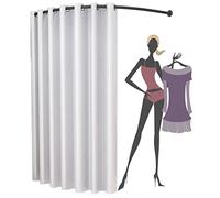 Camerino Negozio Di Abbigliamento Negozio Abbigliamento Camerini, Spogliatoio Mobile Portatile Tipo C, Copertura Tenda Ombra Protezione Privacy, Riparo Temporaneo Per L'ufficio Della Palestra(I,120x20