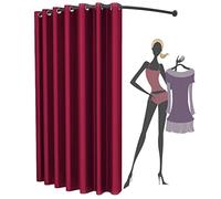 Camerino Negozio Di Abbigliamento Negozio Abbigliamento Camerini, Spogliatoio Mobile Portatile Tipo C, Copertura Tenda Ombra Protezione Privacy, Riparo Temporaneo Per L'ufficio Della Palestra(J,100x20