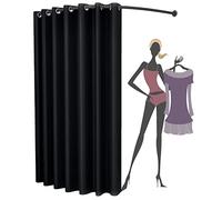 Camerino Negozio Di Abbigliamento Negozio Abbigliamento Camerini, Spogliatoio Mobile Portatile Tipo C, Copertura Tenda Ombra Protezione Privacy, Riparo Temporaneo Per L'ufficio Della Palestra(F,120x20