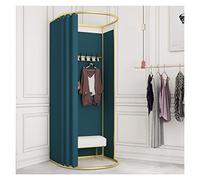 Camerino Negozio Di Abbigliamento Negozio Abbigliamento Camerini, Spogliatoio Portatile Traslochi Con Copertura In Lino A Visibilità 90%, Schermo Divisorio Privacy Temporanea Centro Commerciale(E,100x
