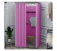 Camerino Negozio Di Abbigliamento Negozio Abbigliamento Camerini, Spogliatoio Provvisorio Riparo Pista Spostamento Quadrata, Partizione Schermo Privacy Protezione 90% Per Il Centro Commerciale(J,100x8