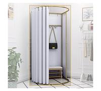 Camerino Negozio Di Abbigliamento Negozio Abbigliamento Camerini, Tasso Di Ombreggiamento 90% Protezione Privacy Parete Divisoria, Spogliatoio A Pavimento Per WC Da Campo All'aperto, 2 Misure(H,100x95