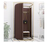 Camerino Negozio Di Abbigliamento Negozio Abbigliamento Camerini, Tasso Di Ombreggiamento 90% Protezione Privacy Parete Divisoria, Spogliatoio A Pavimento Per WC Da Campo All'aperto, 2 Misure(G,100x95