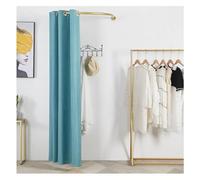 Camerino Negozio di Abbigliamento, Simple Mobile Changing Room, Privacy Tent in The Fitting Room of The Clothing Store(Blue,100X100X200CM)
