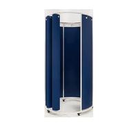 camerino portatile Camerino Mobile Con Ruote, Camerino For Negozio Di Abbigliamento Indipendente, Forte Tasso Di Ombreggiatura, Con Telaio Robusto E Stabile, Tenda Divisoria For La Privacy(Blue)
