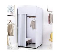 Camerino portatile con struttura in metallo, soluzione di medicazione per la privacy migliorata per negozi al dettaglio ed eventi