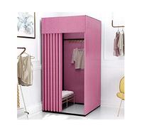 Camerino portatile con struttura in metallo, soluzione di medicazione per la privacy migliorata per negozi al dettaglio ed eventi