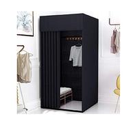 Camerino portatile con struttura in metallo, soluzione di medicazione per la privacy migliorata per negozi al dettaglio ed eventi