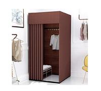 Camerino portatile con struttura in metallo, soluzione di medicazione per la privacy migliorata per negozi al dettaglio ed eventi