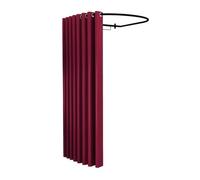 camerino portatile Semplice Camerino, Camerino Comodo E Spazioso, Tenda Oscurante + Asta Metallica A Forma Di U, Adatto For Negozi Di Abbigliamento, Boutique Al Dettaglio, Sartorie Ecc.(B,100x95CM)