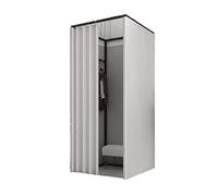 Camerino portatile - Spogliatoio temporaneo mobile spazioso spogliatoio dal pavimento al soffitto per i commercianti, soluzione ideale per spogliatoi della città