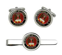 Cameron Moderno Clan Scozzese Gemelli E Fermacravatta Set