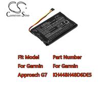 Cameron Sino 1000mAh GPS, batteria navigatore per Garmin Approach G7 Numero parte per Garmin KH44BH48D6DE5