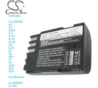 Cameron Sino Batteria Della Fotocamera Per PENTAX K-7 K-5 645D K-3 K-7D K-5 II K5 IIS K01 K01 K-1 K3 K3II K7 K5 645Z K5II K5IIs D-LI90