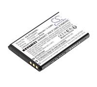 Cameron Sino Batteria di ricambio compatibile con Panasonic KX-TU400, KX-TU400 EXRM, KX-TU450 (900 mAh/3,33 Wh)