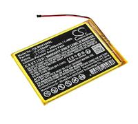 Cameron Sino Batteria di ricambio da 2000 mAh per CYBFT1F-BK, Cybook Muse HD