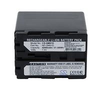 Cameron Sino - Batteria di ricambio per DCR-TRV70, DCR-TRV730, DCR-TRV740, DCR-TRV8, DCR-TRV80, DCR-TRV830, DCR-TRV840, DCR-TRV950, DCR-TRV950E, DSR-PDX10 PN: NP-QM91D 4200mAh
