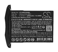 Cameron Sino - Batteria per NCR Orderman NCR Orderman 5 PN: NCR Orderman 555-0105-8801, 3800mAh / 14.06Wh