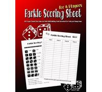 Cameron Tyson Farkle Scoring Sheet for 4 Players (Tascabile)