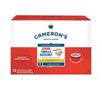 Cameron's Coffee 72 capsule aromatizzate alla vaniglia decaffeinata e nocciola, 72 pezzi (1 pezzo)