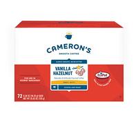 Cameron's Coffee Capsule monodose aromatizzate alla vaniglia e nocciola, confezione da 72 (confezione da 1)