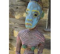 Cameroon Beaded Princess: A beautiful hand beaded work of African art. The very high head is a common way that royalty was depicted in many cultures ... This is a fine work of African Art.: Volume 1