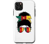 Cameroonian Girl Bandiera Camerun Orgogliosa donna camerunese Custodia per iPhone 11 Pro Max