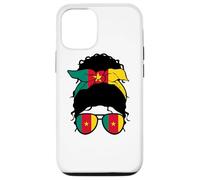 Cameroonian Girl Bandiera Camerun Orgogliosa donna camerunese Custodia per iPhone 12/12 Pro