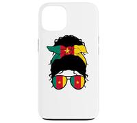 Cameroonian Girl Bandiera Camerun Orgogliosa donna camerunese Custodia per iPhone 13